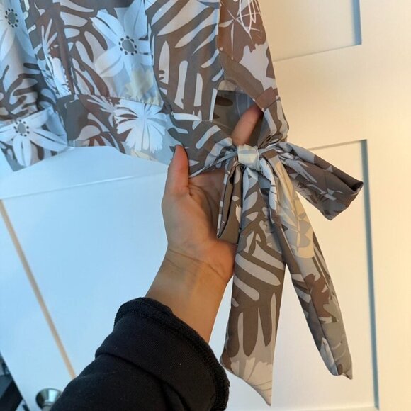 Indyeva Aleste Short Sleeve Tie top - Picture 3 of 4